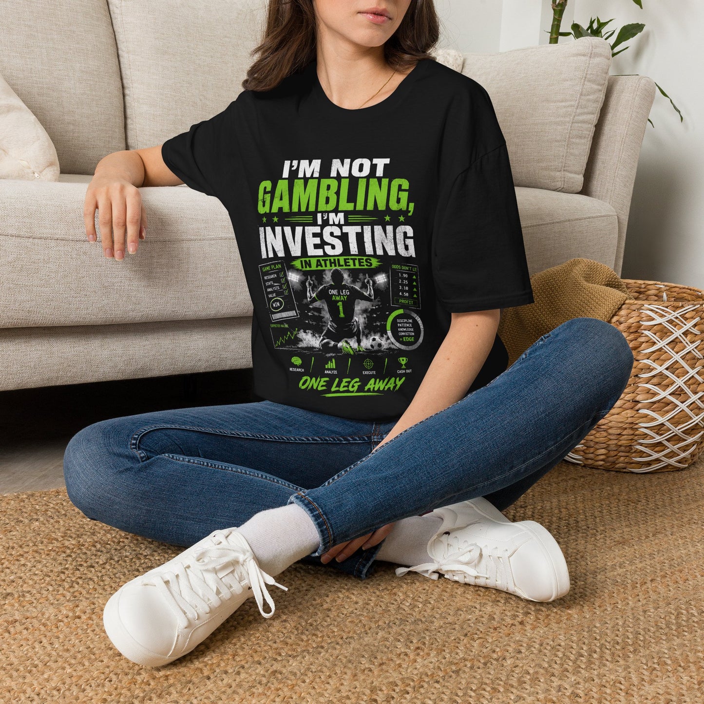 I'm Not Gambling, I'm Investing In Athletes Tee