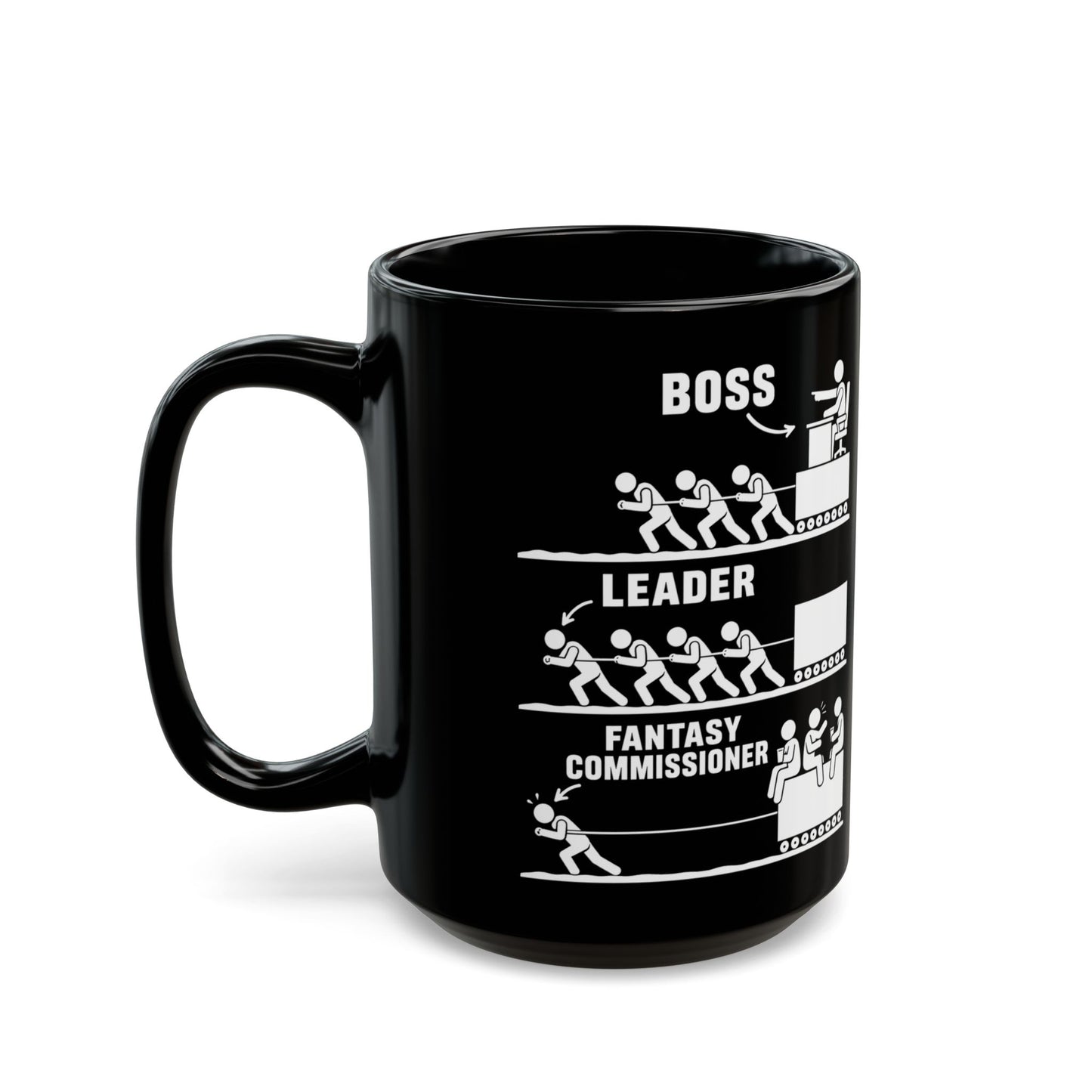 Boss, Leader, Fantasy Commissioner Mug