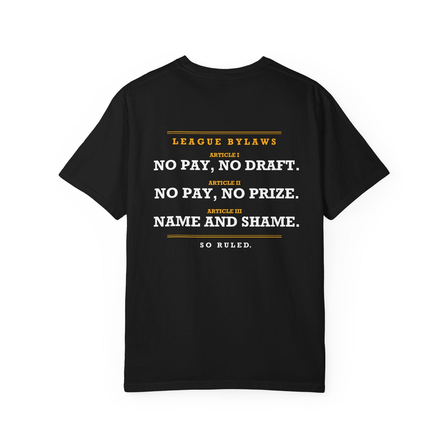 Commissioner: A Thankless Job Tee