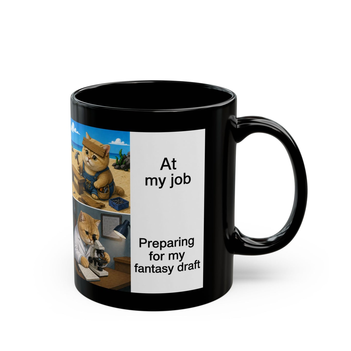 Preparing For My Fantasy Draft Mug