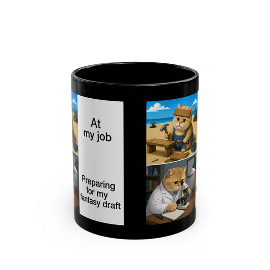 Preparing For My Fantasy Draft Mug