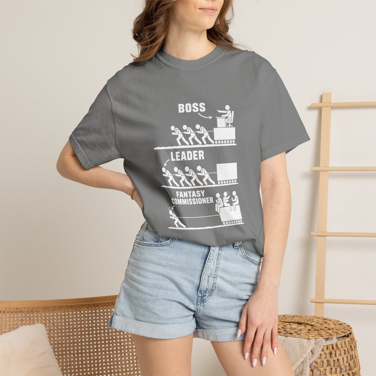 Boss, Leader, Fantasy Commissioner Tee
