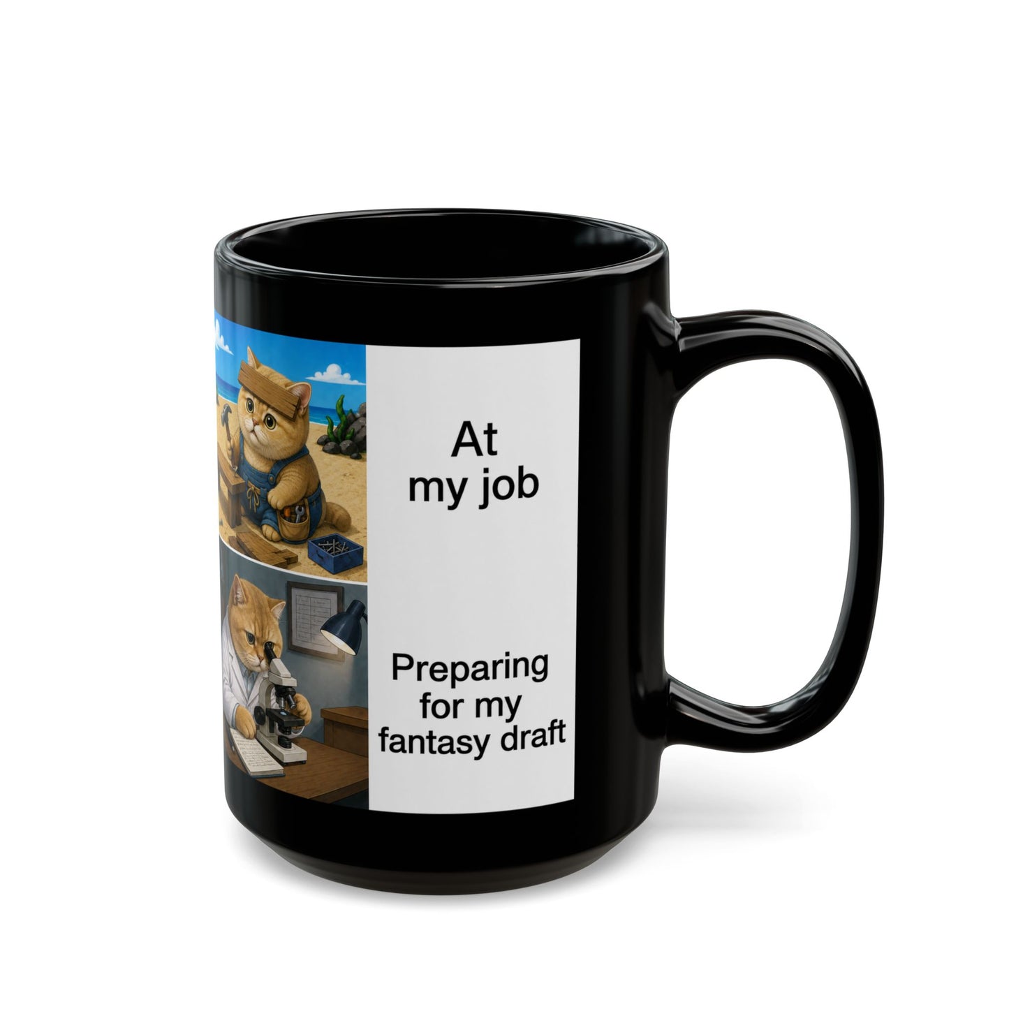 Preparing For My Fantasy Draft Mug