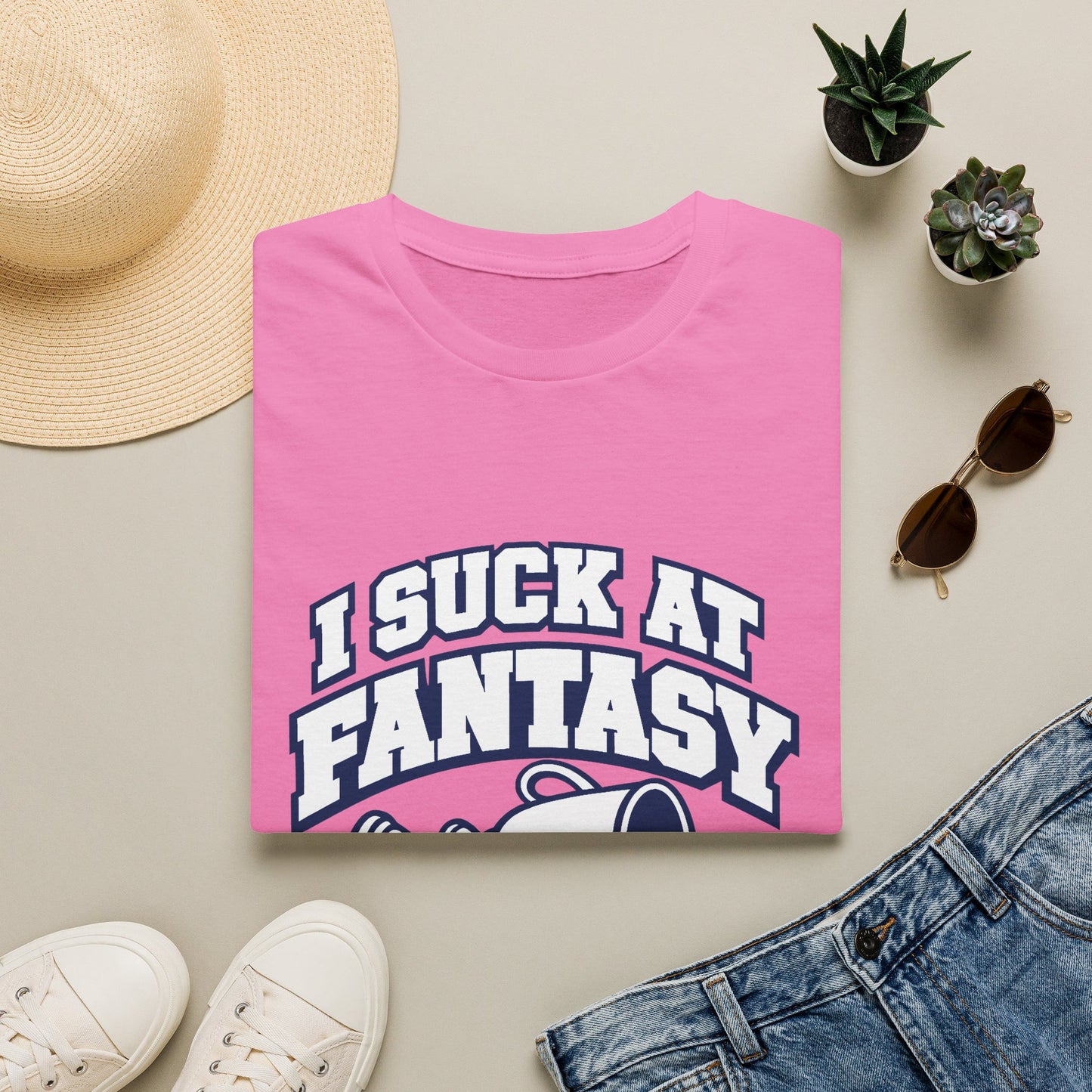 I Suck At Fantasy Football Tee