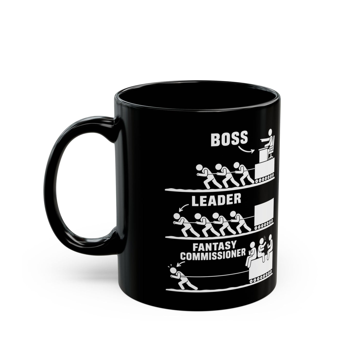 Boss, Leader, Fantasy Commissioner Mug
