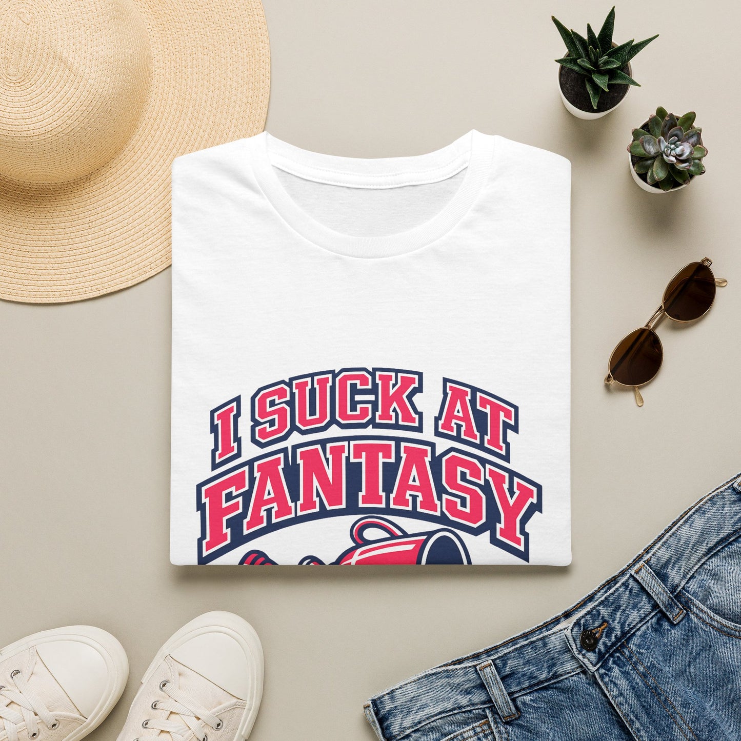 I Suck At Fantasy Football Tee