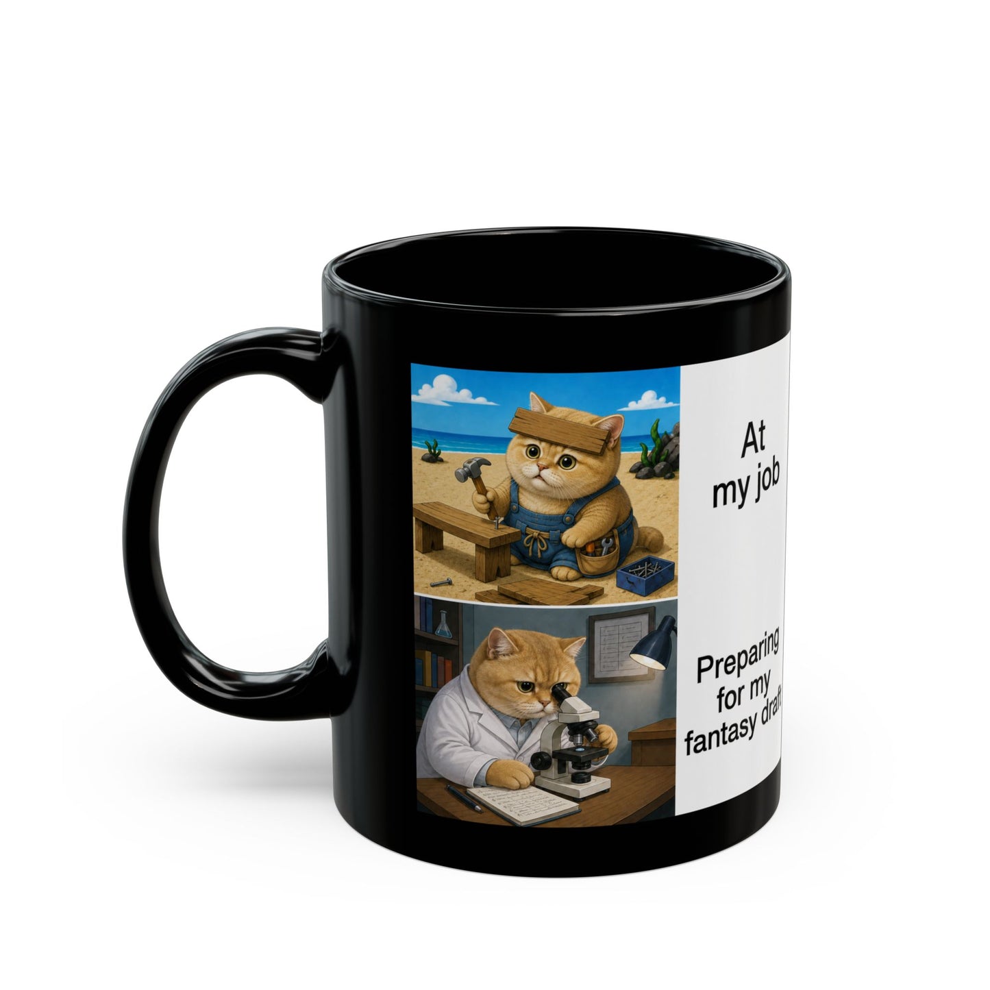 Preparing For My Fantasy Draft Mug