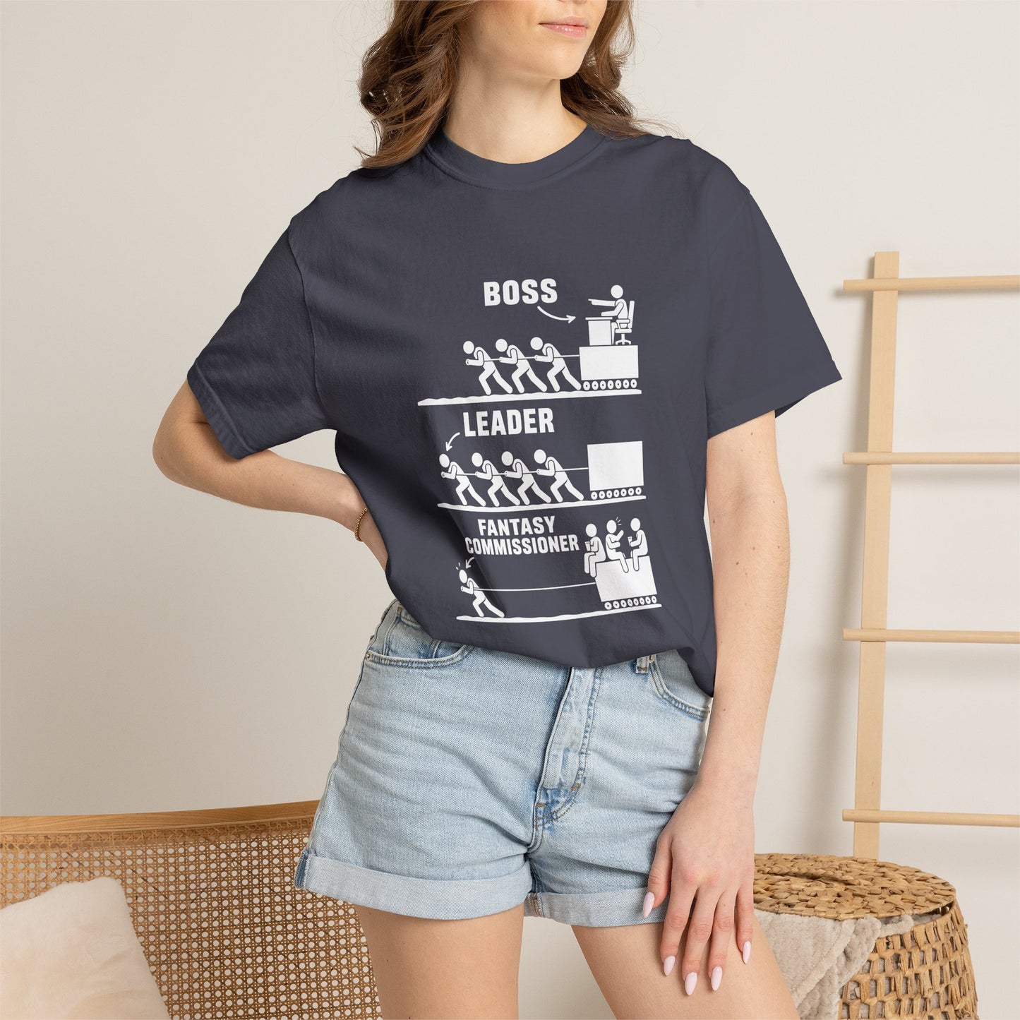 Boss, Leader, Fantasy Commissioner Tee