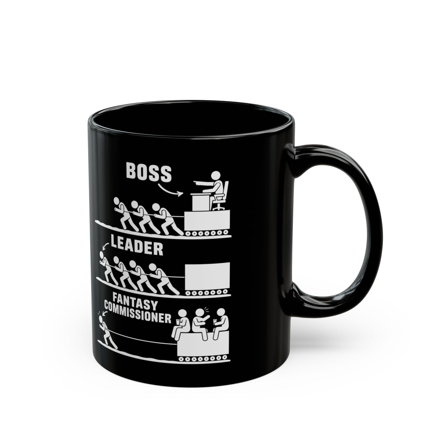 Boss, Leader, Fantasy Commissioner Mug