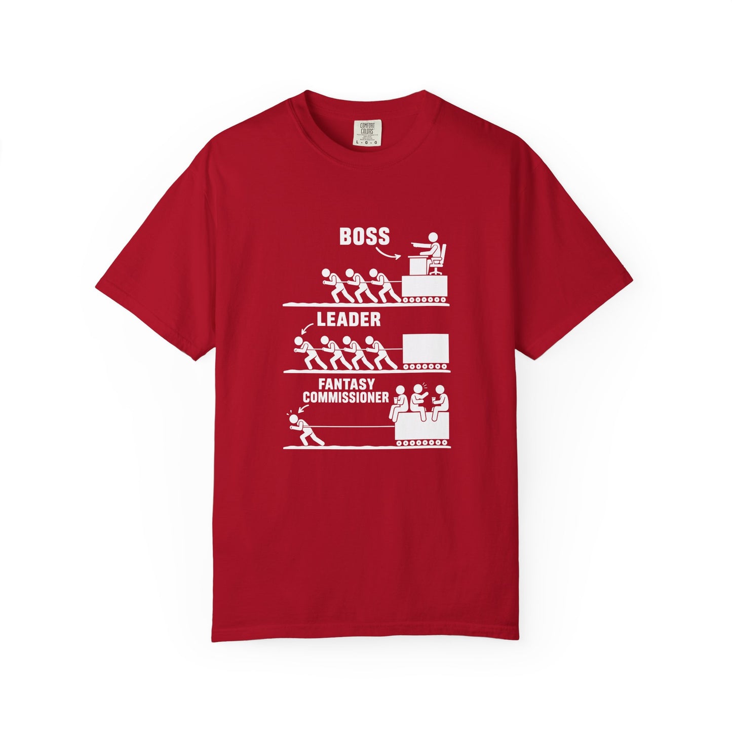 Boss, Leader, Fantasy Commissioner Tee