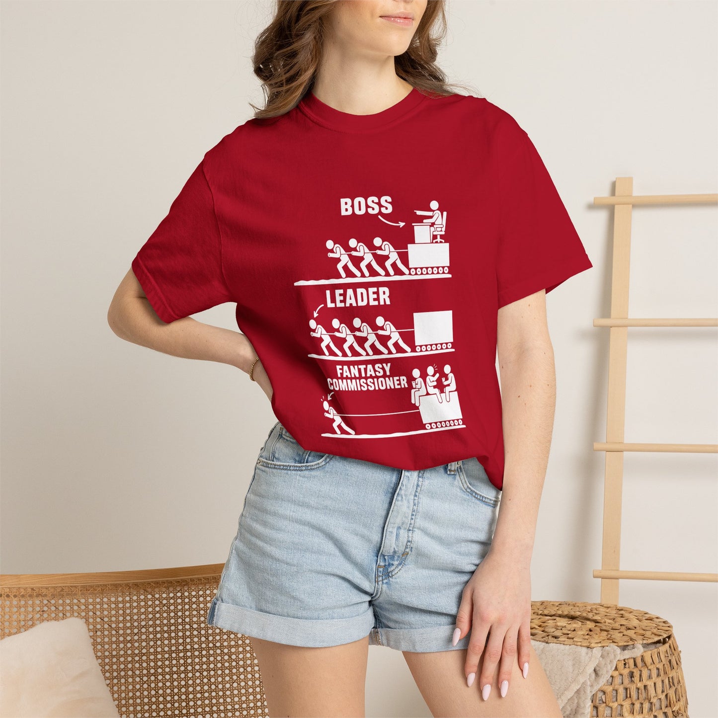 Boss, Leader, Fantasy Commissioner Tee