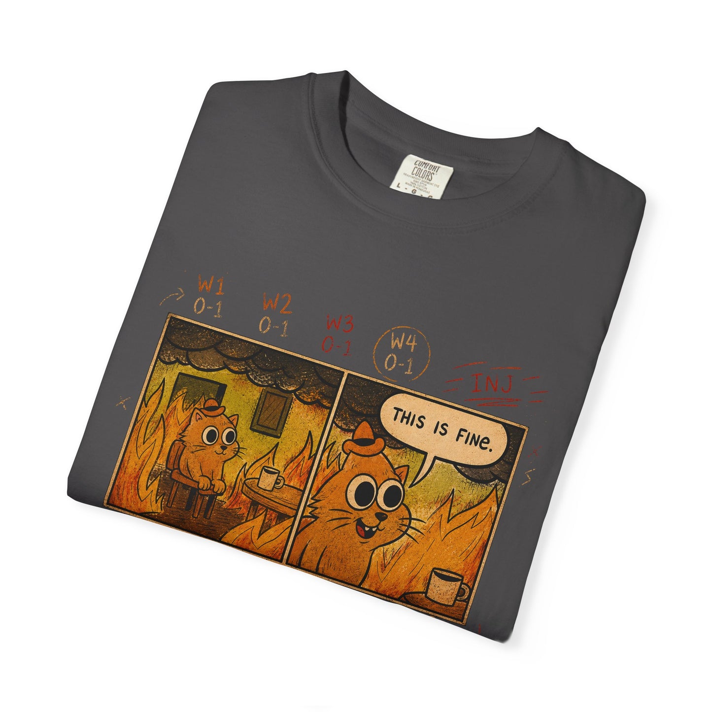 This Is Fine (0-4) Tee